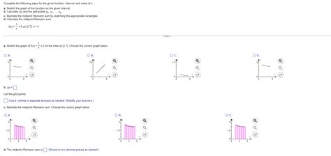 Solved Complete The Following Steps For The Given Function