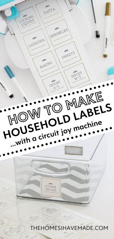 How To Make Labels With Cricut Joy Artofit