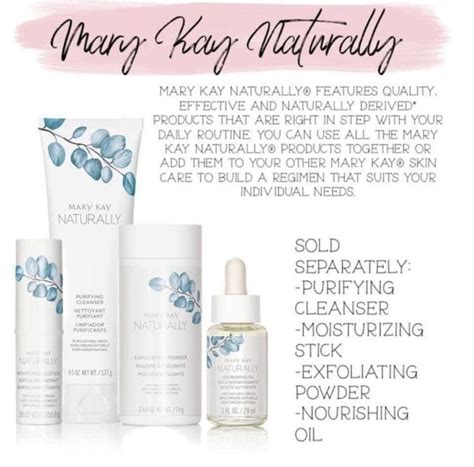 Mary Kay Naturally Line Mary Kay Cosmetics Mary Kay Skin Care Mary Kay