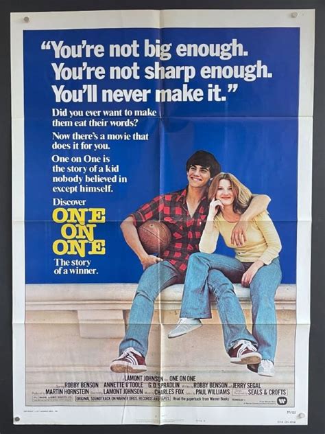 One On One (1977) – Original One Sheet Movie Poster - Hollywood Movie ...