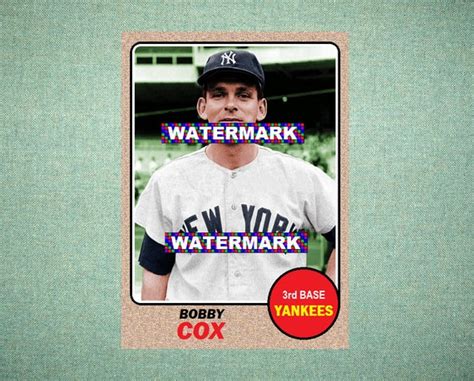 Bobby Cox Baseball Cards