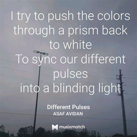 Lyrics asaf avidan different pulses - locedmg