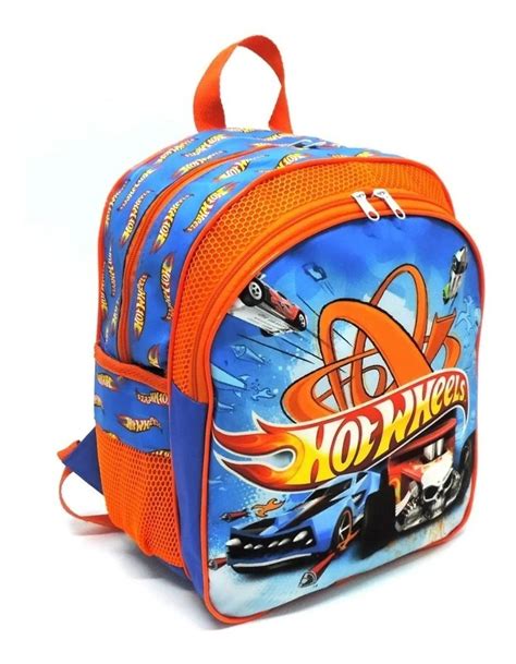 Mochila Escolar Infantil Menino Carro Hot Wheels Costas G F5 MercadoLivre