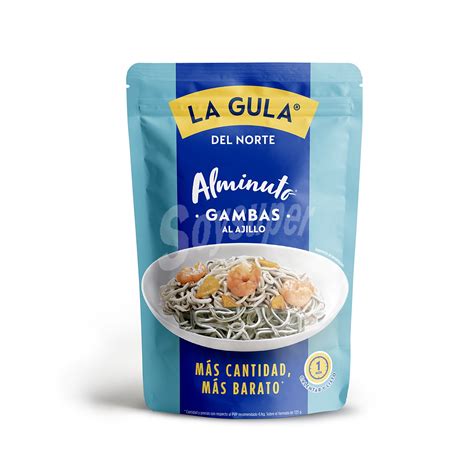 La Gula Del Norte Suced Neo De Angulas Con Gambas Al Ajillo Alminuto G