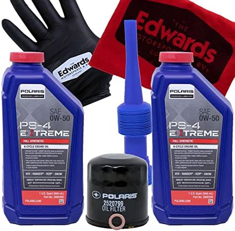 Amazon Edwards Cold Weather Oil Change Kit Fits Polaris Sportsman