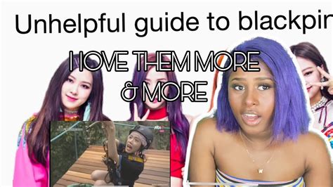 An Un Helpful Guide To Blackpink REACTION YouTube