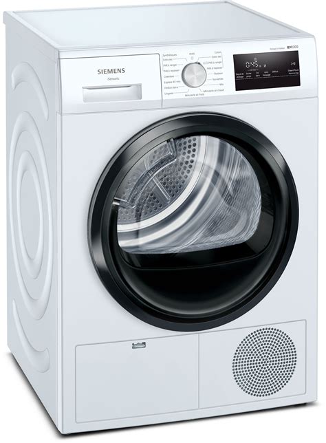 Sèche Linge Condensation Siemens Wt45hv14fr Iq300 Pompe à Chaleur Pas Cher