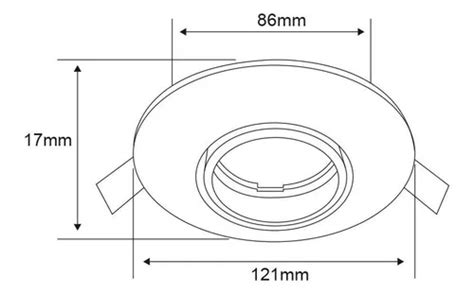 Lámpara De Interiores Para Empotrar Tecnolite Yd 360 s Base Gx5 3 en