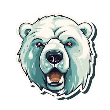 Angry Polar Bear Logo