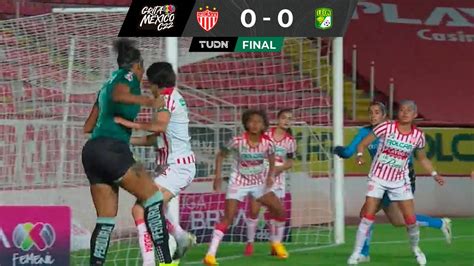 Necaxa Le N Goles Resultado Y Video En La Liga Mx Femenil