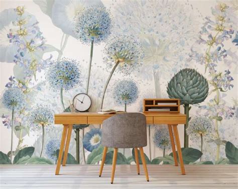 Botanical Wall Murals fit for a Castle