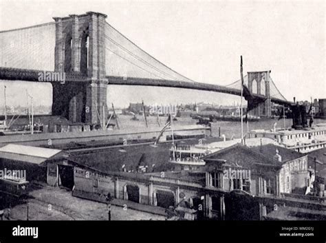 Brooklyn Bridge. 1930 Stock Photo - Alamy