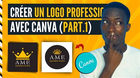 Comment créer un LOGO Professionnel avec Canva Création de logo sur