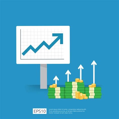 Return Investment Roi Concept Business Growth Arrows Success Dollar