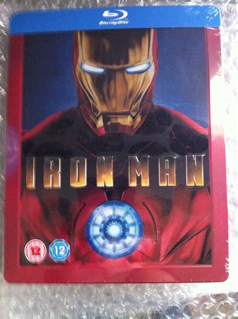 Iron Man Limited Edition Steelbook Blu Ray Amazon Co Uk DVD Blu Ray