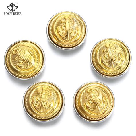 Buy Royalbeier 10pcslot Acrylic Handmade Golden Snap