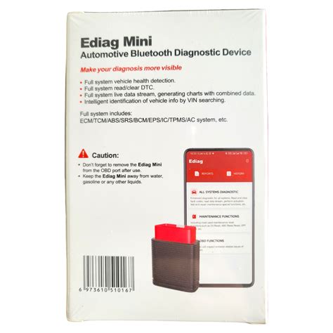 Kingbolen Ediag Mini Diagnostic Tool Sl Supplies Tech