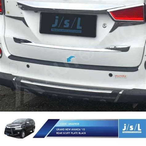 Jual New Grand All New Avanza Sillplate Belakang JSL Rear Scuff