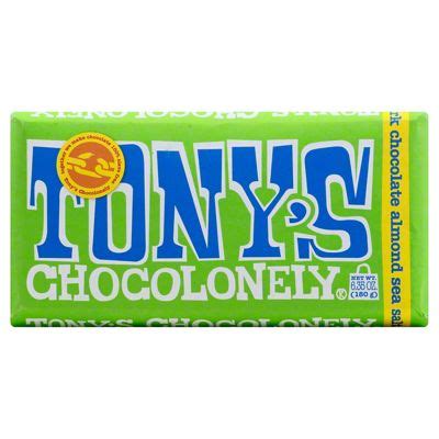 Tony S Chocolonely Bar Dark Almond Sea Salt Oz Central Market