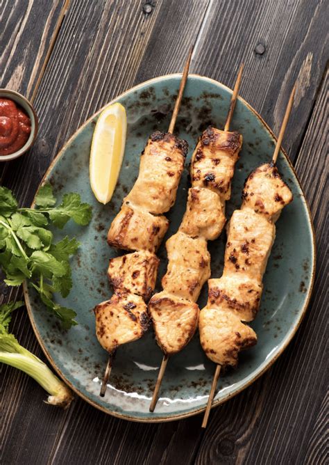 Tasty Spicy Chicken Kebabs Slimming World Friendly Recipe