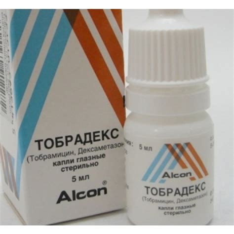 Tobradex Eye Drops Ml Tobramycin Dexamethasone