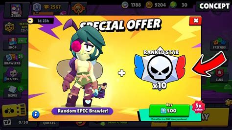 😱aaaaa New Ts From Supercell😍🎁 Brawl Stars Free Rewards🍀concept Youtube