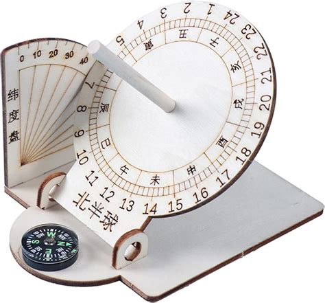 Equatorial Sundial Model Scientific Model Diy Sundial Clock Models