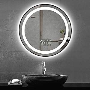 Backlit Illuminated Bluetooth Bathroom Mirror With Lights Dimmable