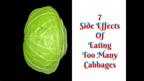 7 Major Side Effects Of Eating Too Many Cabbages YouTube