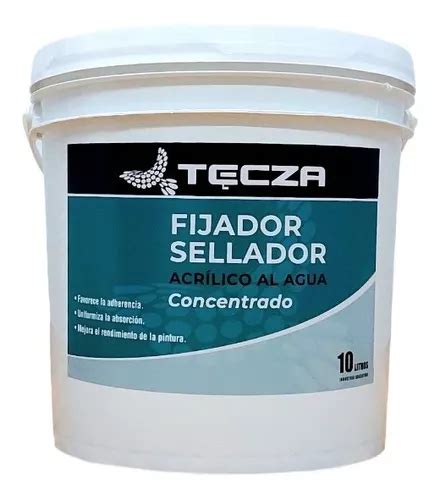 Sellador Fijador Concentrado Al Agua 10 Litros MercadoLibre