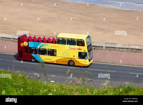 Volvo B Tl Wrightbus Gemini Open Top Beachcomber Bus On North Bay