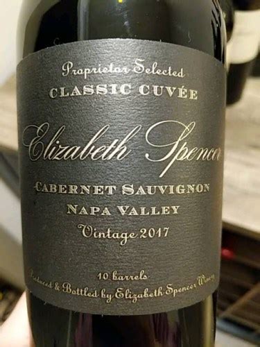 2020 Elizabeth Spencer Classic Cuvée Cabernet Sauvignon Vivino US