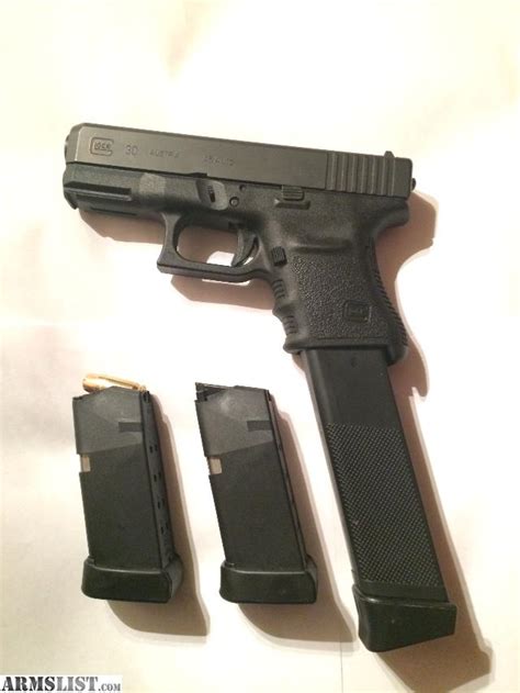 ARMSLIST For Sale Trade Glock 30 With Extended Clip Like New