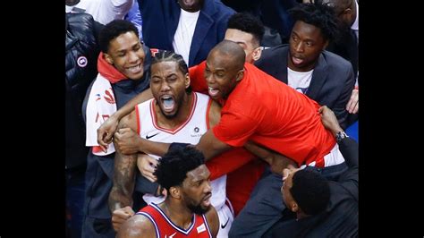 Kawhi Leonard Sends Philadelphia 76ers Home With Epic Buzzer Beater In