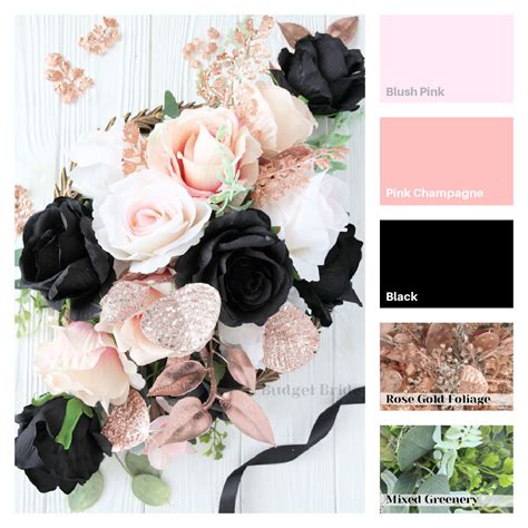 Rose Gold Color Palette Wedding