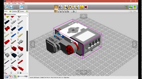 برنامج التصميم الرقمي من ليغو LEGO Digital Designer LDD YouTube