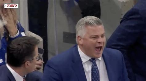 Breaking Maple Leafs Head Coach Sheldon Keefe Gets Tossed From Game