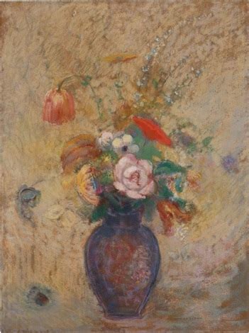 Fleurs Dans Un Vase By Odilon Redon On Artnet