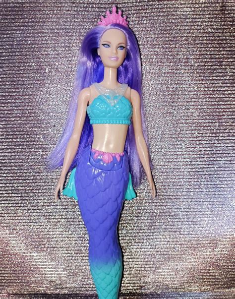 Barbie Dreamtopia Mermaid Doll Purple Hair On Carousell