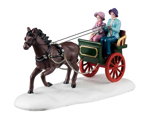 Winter Carriage Ride Lemax Village Collection Ehobbytools