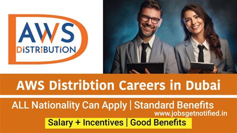 AWS Distribution Careers In Dubai Latest Job Opening 2024