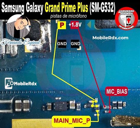 Samsung Galaxy Grand Prime Plus G532 Mic Ways Problem Solution