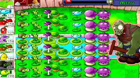 Plants Vs Zombies Last Stand Mini Games Plants Vs All Zombies