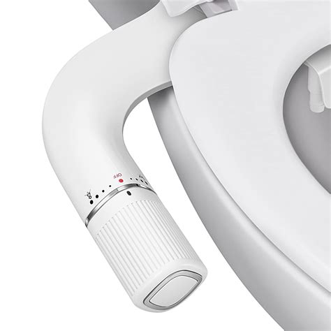BIGCOW Bidet Attachment for Toilet, Ultra-Slim Dual Nozzle (Frontal