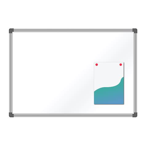 Magnetic Enamel Steel Whiteboard Aluminium Frame