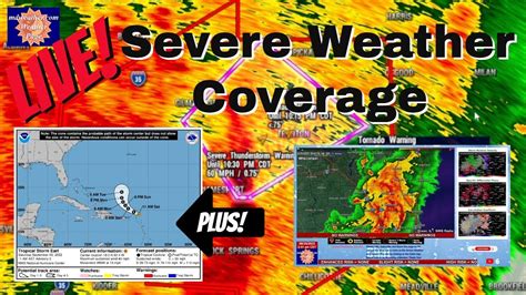 Live Severe Weather Coverage Plus Tropical Storm Earl Coverage Youtube