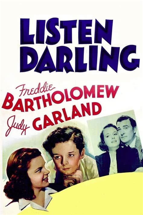 Listen Darling 1938 — The Movie Database Tmdb