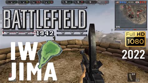 Battlefield 1942 Multiplayer 2022 Iwo Jima Gameplay PC HD