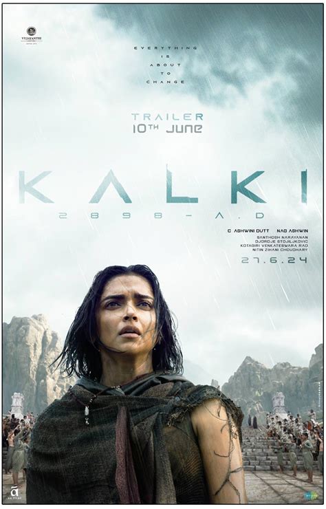 Brand New Poster Of Deepika Padukone Ahead Of Kalki 2898 AD Trailer