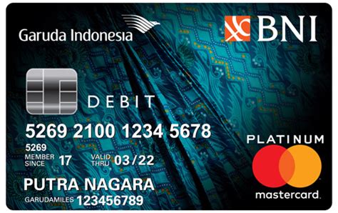 Kartu Debit Mandiri Garuda